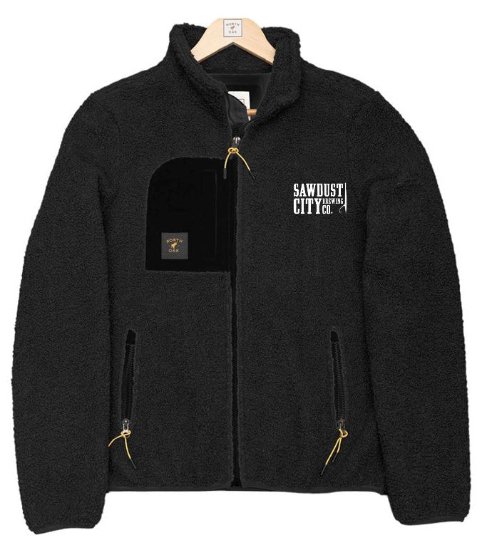 Sawdust City Sherpa Jacket - Charcoal